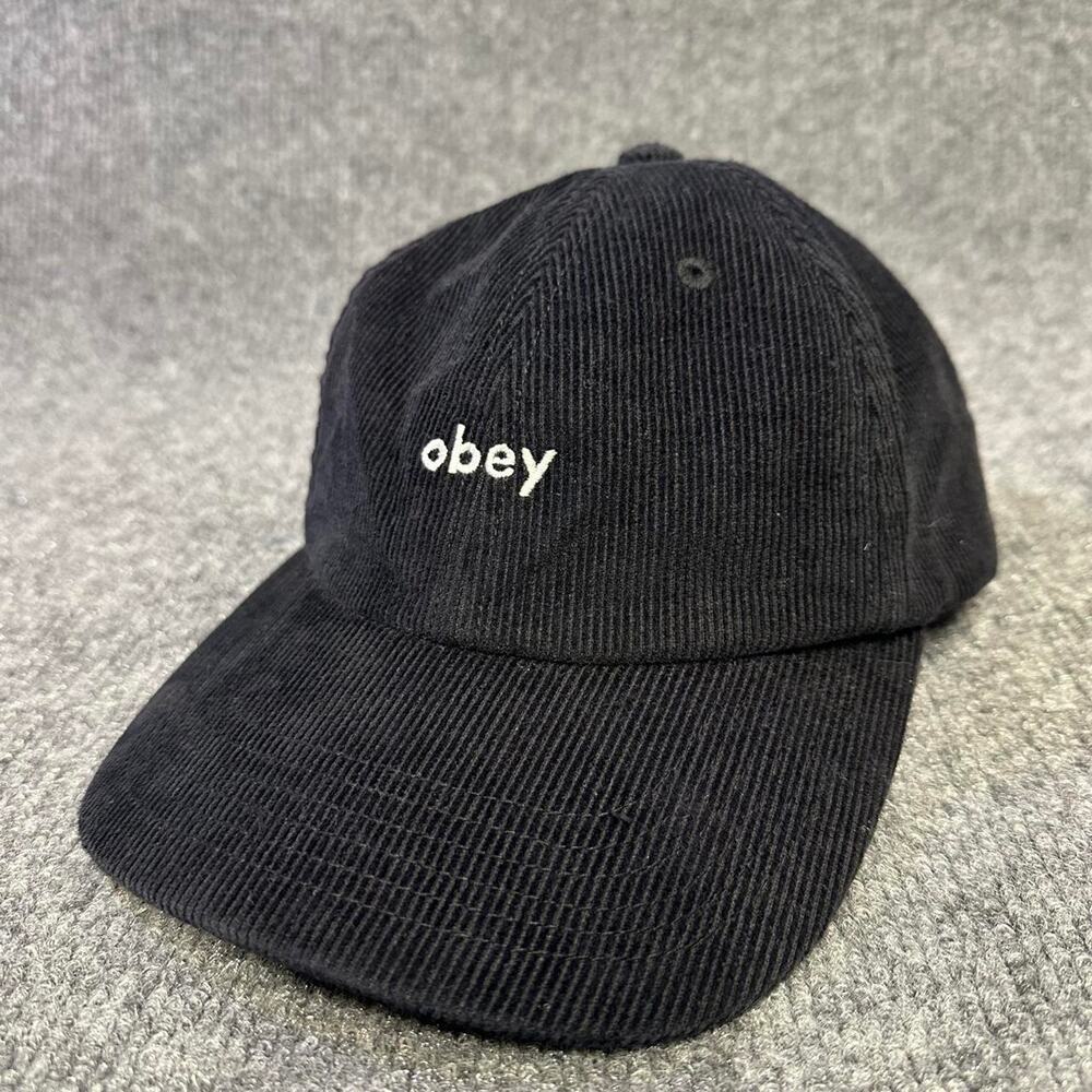 Obey Men’s Corduroy Day Hat Unisex Adjustable Indie Streetwear Soft Cap